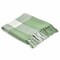 Edge Collections - 50" x 60" - Green - Cozy Checkered Throw Blanket for Comfort and Style in Your Home - 1 Piece